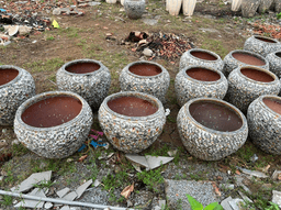 Chậu gốm viền cổ - Ảnh 1